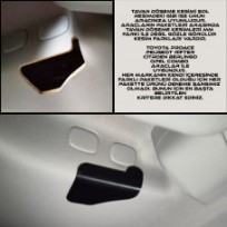 Peugeot Rifter Tavan Döşeme Kapağı(Siyah,Krem, Gri)